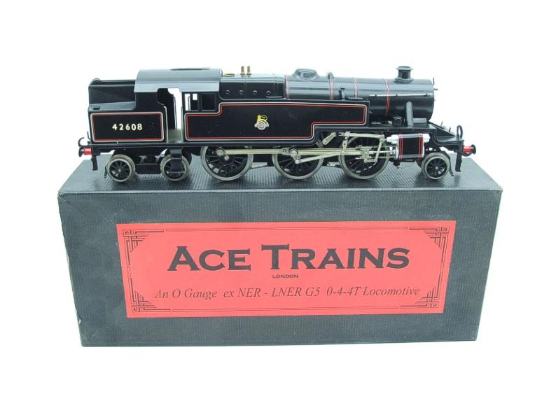 Ace Trains O Gauge E8 "BR" Pre 56 Lined Black 2 Cyl Stanier 2-6-4 Tank Loco R/N 42608 Elec 2/3 Rail image 21