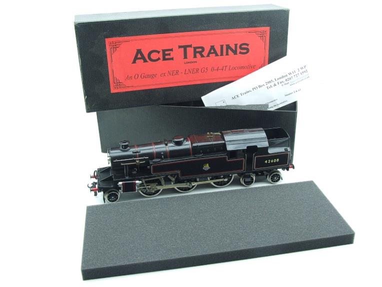 Ace Trains O Gauge E8 "BR" Pre 56 Lined Black 2 Cyl Stanier 2-6-4 Tank Loco R/N 42608 Elec 2/3 Rail image 22