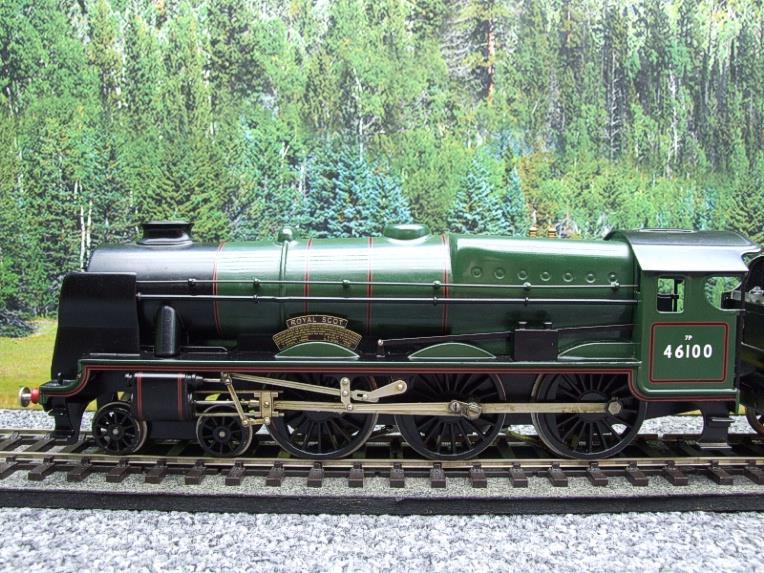Bassett Lowke O Gauge BL99011 BR Rebuilt Scot Class "Royal Scot" R/N 46100 Bxd 2/3 Rail image 12
