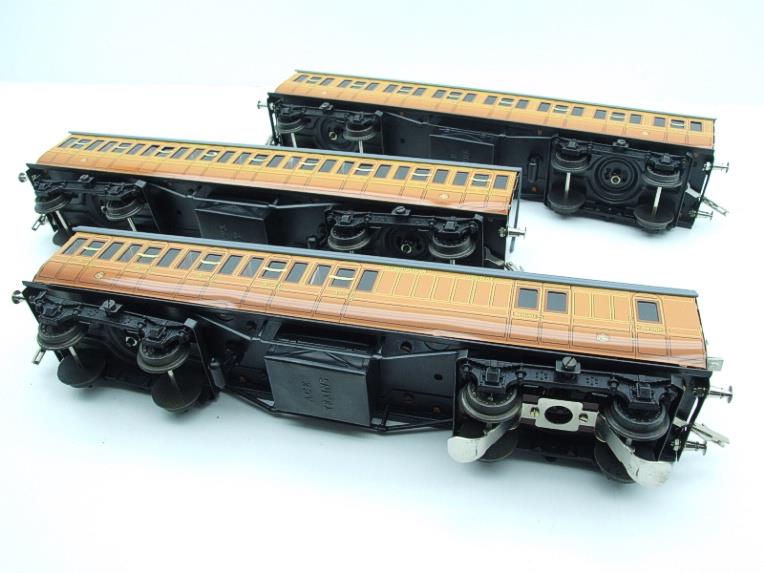 Ace Trains O Gauge C1 "Metropolitan" x3 Coaches Set Includes Working Rear Lamp Fitted Boxed image 17