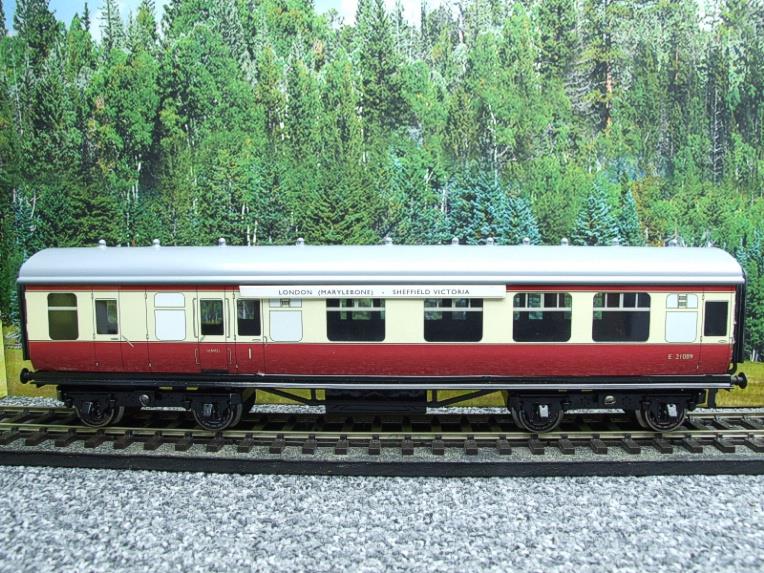Ace Trains O Gauge C5 BR Mk1 Red & Cream Corridor x3 Coaches Set Boxed image 19