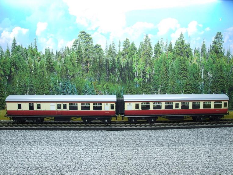 Ace Trains O Gauge C5 BR Mk1 Red & Cream Corridor x3 Coaches Set Boxed image 18