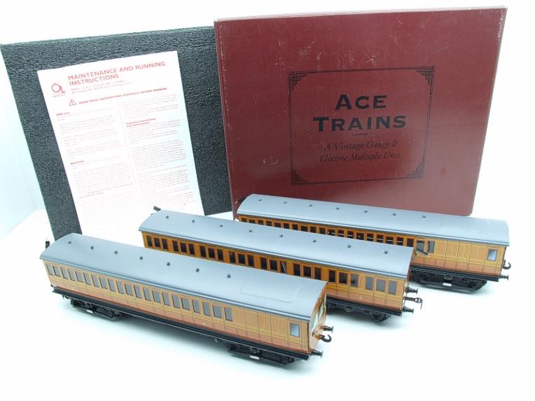 Ace Trains O Gauge "Metropolitan" EMU Electric Multi Unit x3 Unit Set Electric 3 Rail Boxed image 20