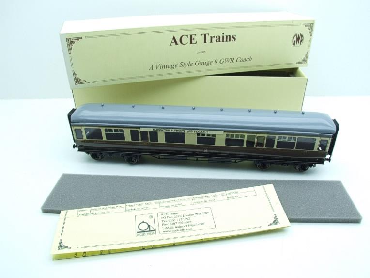 Ace Trains O Gauge C12 GWR Hawksworth 1st-3rd Corridor Composite Coach R/N 7798 Bxd 2/3 Rail image 3