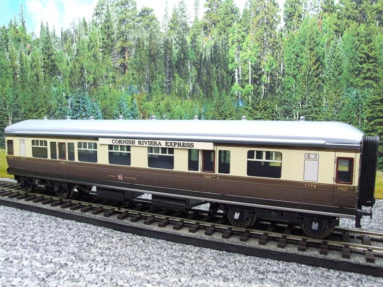 Ace Trains O Gauge C12 GWR Hawksworth 1st-3rd Corridor Composite Coach R/N 7798 Bxd 2/3 Rail image 11