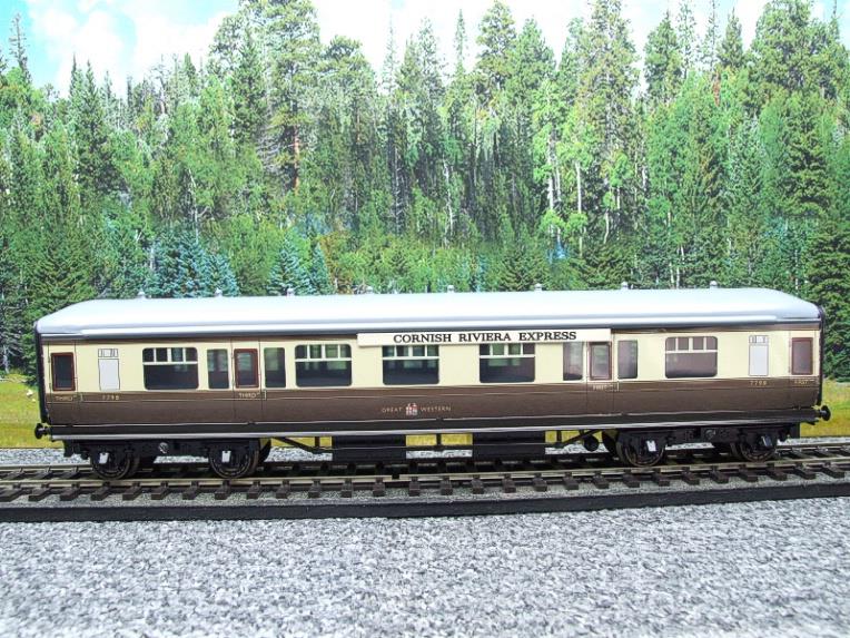 Ace Trains O Gauge C12 GWR Hawksworth 1st-3rd Corridor Composite Coach R/N 7798 Bxd 2/3 Rail image 15