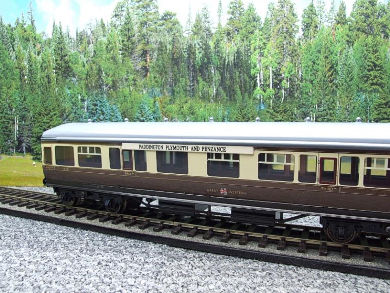 Ace Trains O Gauge C12 GWR Hawksworth 1st-3rd Corridor Composite Coach R/N 7798 Bxd 2/3 Rail image 17