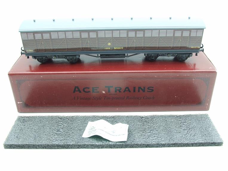 Ace Trains Wright Overlay Series O Gauge GWR "Siphon G" Coach R/N 1259 Boxed image 18