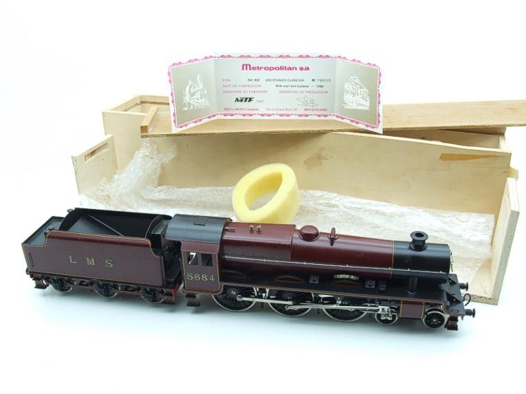 Metropolitan SA O Gauge Brass LMS Jubilee Class 5XP "Jutland" RN 5684 Electric 2 Rail Fine Scale Bxd image 1