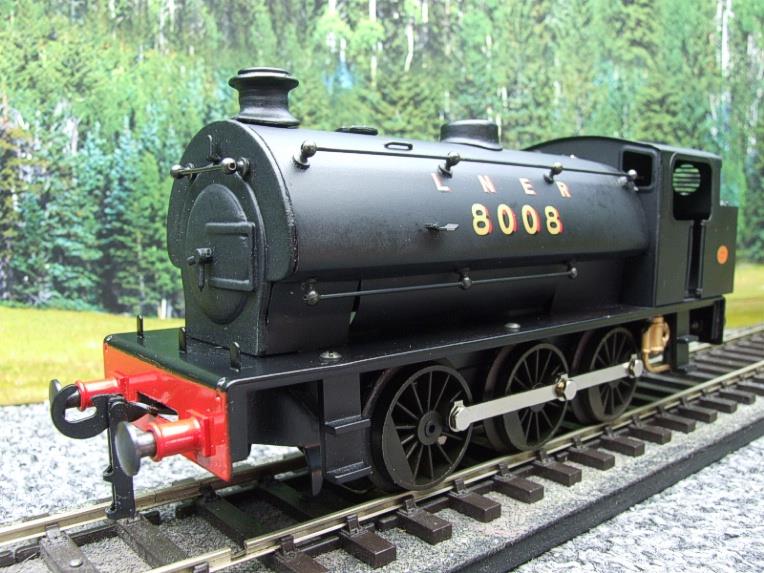 WJ Vintage O Gauge WJV01111 LNER J94 Class 0-6-0ST Unlined Black R/N 8008 Ltd Edition Bxd image 5