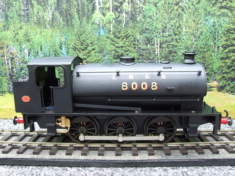 WJ Vintage O Gauge WJV01111 LNER J94 Class 0-6-0ST Unlined Black R/N 8008 Ltd Edition Bxd image 7