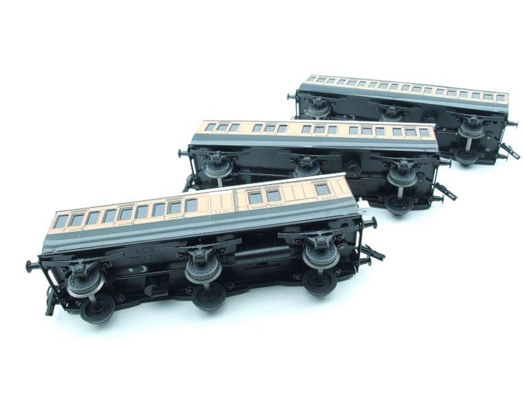Ace Trains O Gauge C24 LSWR Six Wheeled Passenger Coaches x3 Set Boxed 2/3 Rail Set 6 image 18