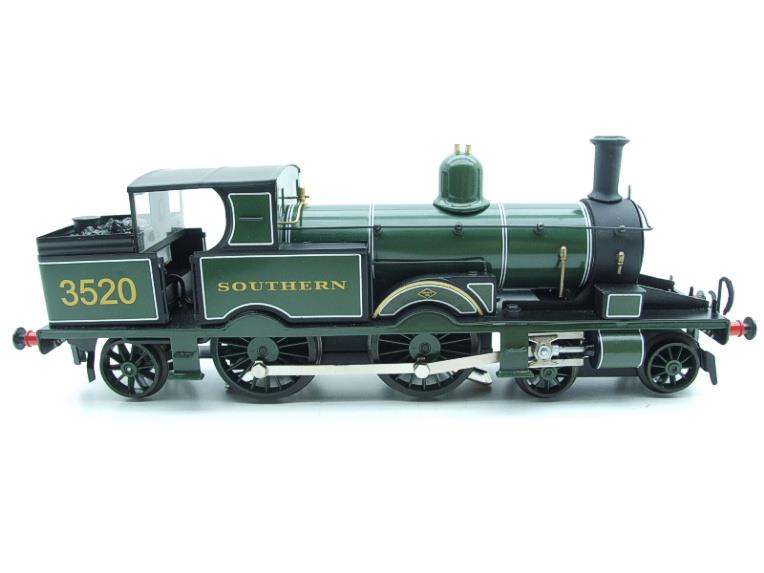 WJ Vintage O Gauge Class 415 Adams Radial 4-4-2 Tank Loco "SR" Green R/N 3520 Elec 2/3 Rail Bxd image 4