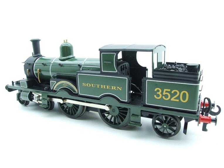 WJ Vintage O Gauge Class 415 Adams Radial 4-4-2 Tank Loco "SR" Green R/N 3520 Elec 2/3 Rail Bxd image 5