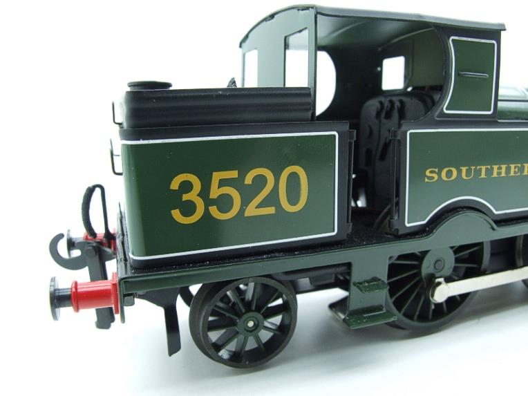 WJ Vintage O Gauge Class 415 Adams Radial 4-4-2 Tank Loco "SR" Green R/N 3520 Elec 2/3 Rail Bxd image 8