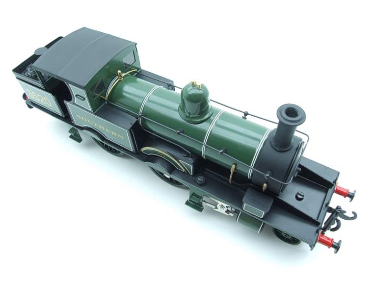 WJ Vintage O Gauge Class 415 Adams Radial 4-4-2 Tank Loco "SR" Green R/N 3520 Elec 2/3 Rail Bxd image 12