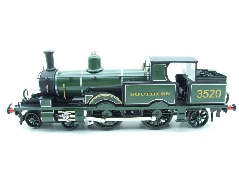WJ Vintage O Gauge Class 415 Adams Radial 4-4-2 Tank Loco "SR" Green R/N 3520 Elec 2/3 Rail Bxd image 16