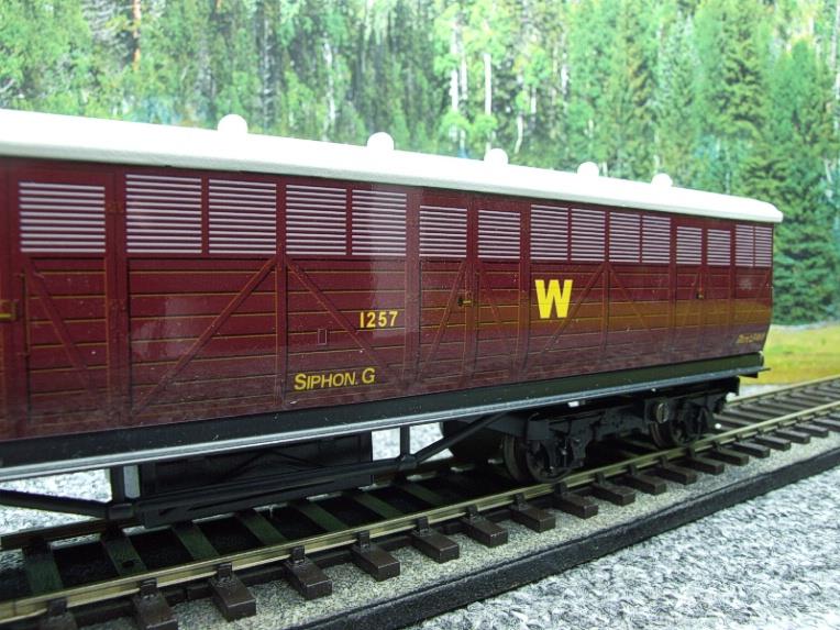 Ace Trains Wright Overlay Series O Gauge GW "Siphon Wagon" R/N 1257 With Rear Lamp & Pick up Bogie image 12