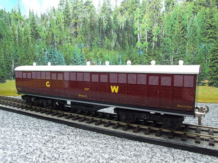 Ace Trains Wright Overlay Series O Gauge GW "Siphon Wagon" R/N 1257 With Rear Lamp & Pick up Bogie image 13