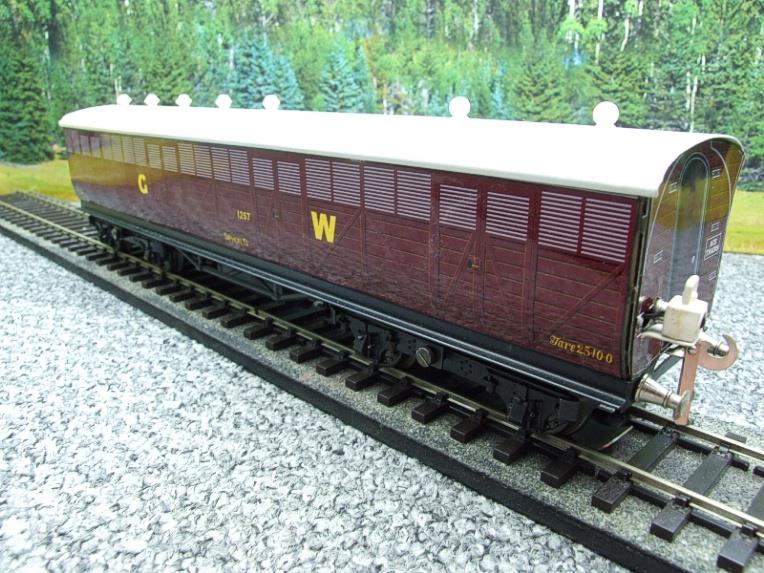 Ace Trains Wright Overlay Series O Gauge GW "Siphon Wagon" R/N 1257 With Rear Lamp & Pick up Bogie image 15