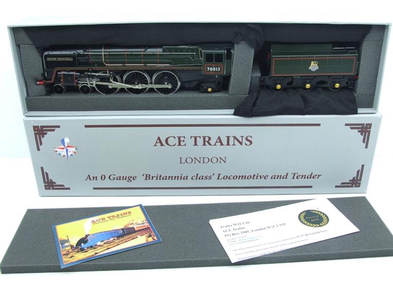 Ace Trains O Gauge E27G BR Britannia Class "Oliver Cromwell" R/N 70013 Electric 2/3 Rail Bxd image 20
