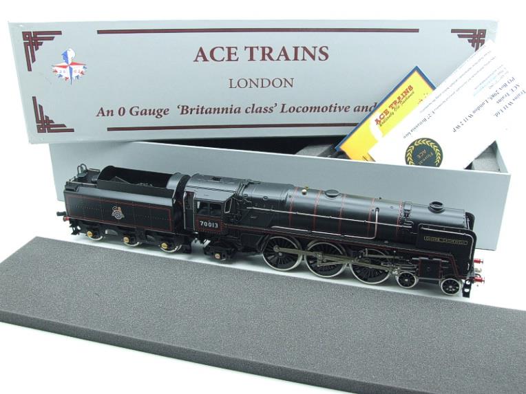 Ace Trains O Gauge E27G BR Britannia Class "Oliver Cromwell" R/N 70013 Electric 2/3 Rail Bxd image 22