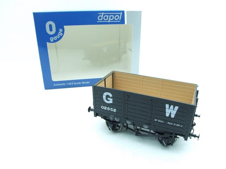 Dapol O gauge 7F-073-007 "GWR" 7 Plank 3 Door Open Wagon R/N 02652 Boxed image 17