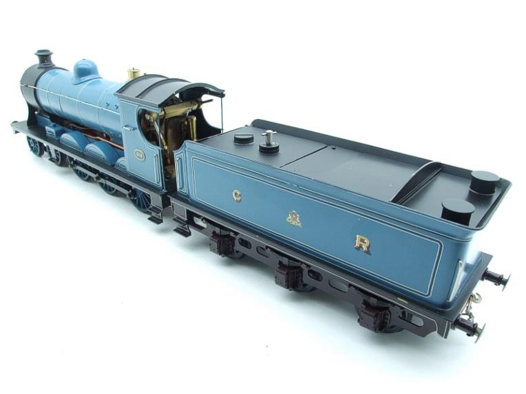 Gauge 1 Solid Brass Metal CR Blue "Caledonian Railway" 4-6-0 Loco & Tender R/N 918 Live Steam image 12