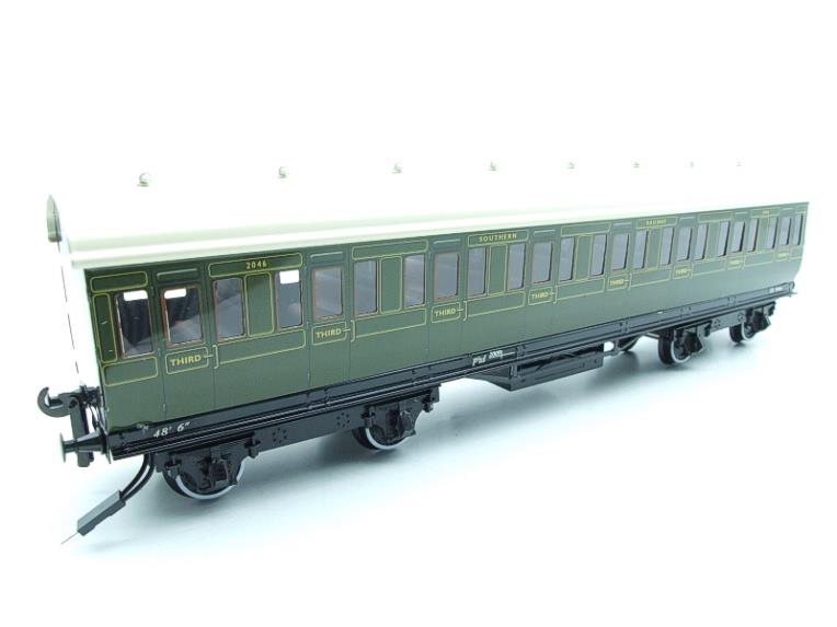 Darstaed O Gauge "SR" Southern Green Suburban Non Corridor Coach 3rd Class Passenger R/N 2046 image 18