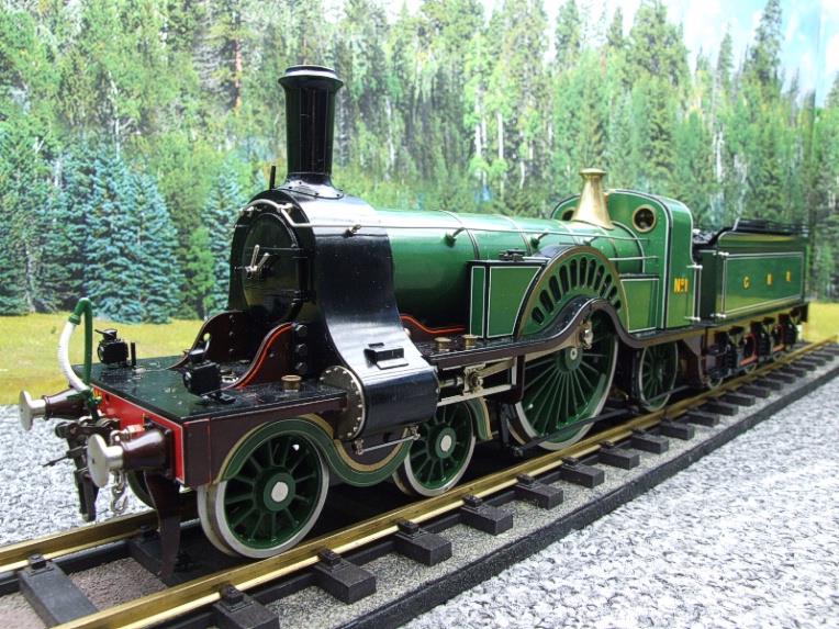 Gauge 1 Aster GNR Great Northern Railway 4-4-2 "Stirling Single" Loco & Tender No.1 Live Steam image 12