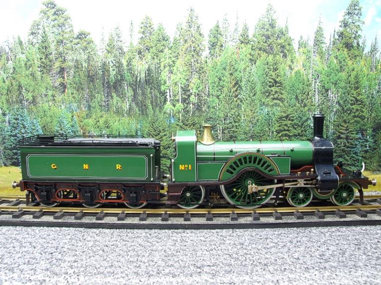 Gauge 1 Aster GNR Great Northern Railway 4-4-2 "Stirling Single" Loco & Tender No.1 Live Steam image 20