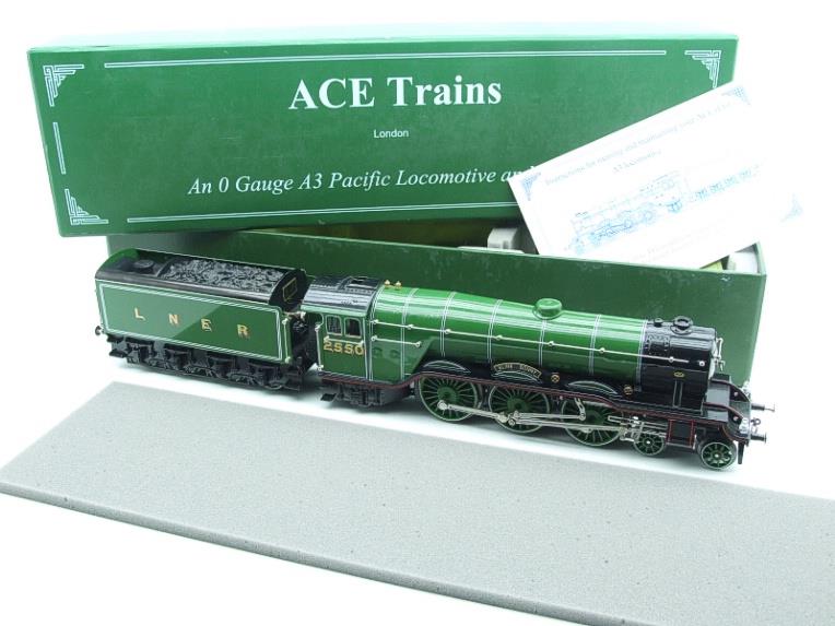 Ace Trains O Gauge E6 Class A3 Pacific 4-6-2 LNER Green "Blink Bonny" R/N 2550 Boxed 3 Rail image 22