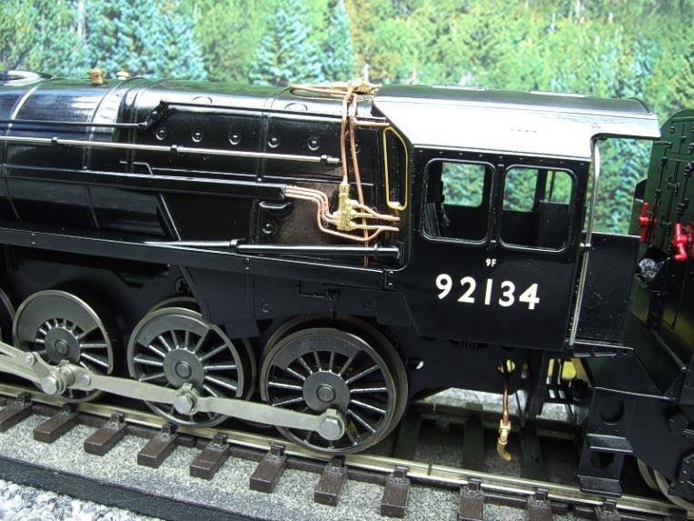 Ace Trains O Gauge E28G2 Class 9F BR Gloss Black Loco & Tender R/N 92134 Electric 2/3 Bxd Rare 1 of 3 Made image 11