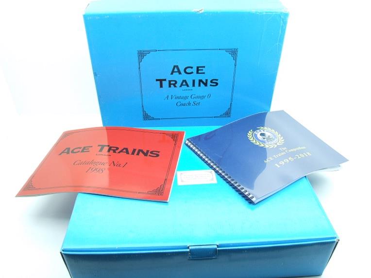 Ace Trains O Gauge "HRCA" Anniversary Commemorative x3 Coaches Set Boxed Inc Compendium + ACE Catalogue Book image 22