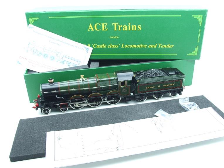 Ace Trains O Gauge E7/2 "Great Western" Green Castle Class "Isambard Kingdom Brunel" R/N 5069 Electric 2/3 Rail Boxed image 22