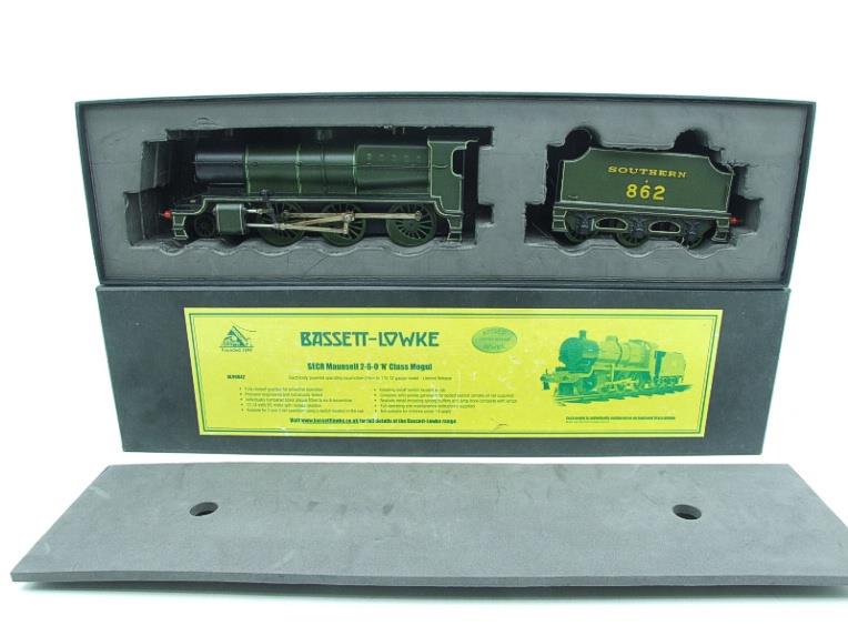 Bassett Lowke O Gauge SR Southern Lined Olive Green Maunsell N Class Mogul Loco & Tender A862 Electric 2/3 Rail Boxed Repaint image 20