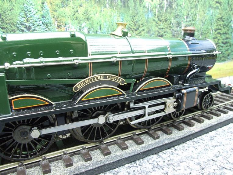 Ace Trains O Gauge E7 BR Castle Class "Highclere Castle" R/N 4096 Electric 3 Rail Boxed Special Named Edition image 15