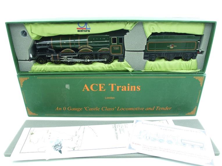 Ace Trains O Gauge E7 BR Castle Class "Highclere Castle" R/N 4096 Electric 3 Rail Boxed Special Named Edition image 20