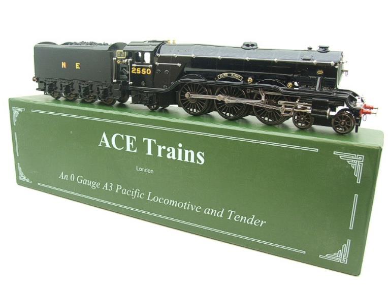 Ace Trains O Gauge E6 A3 Pacific NE Rare War Time Black "Blink Bonny" R/N 2550 Boxed 3 Rail image 12