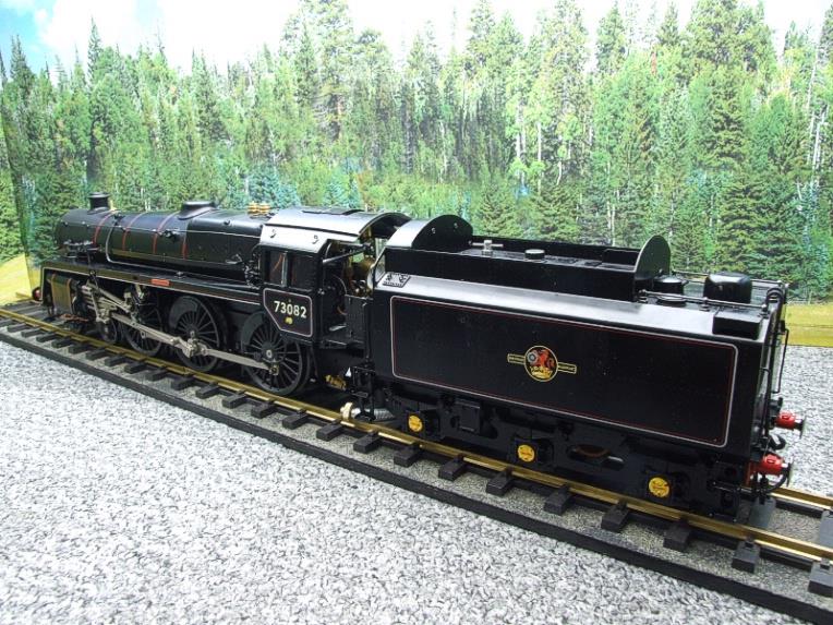 Gauge 1 Aster BR Black Standard Class 5MT 4-6-0 Loco & Tender "Camelot" R/N 73082 Live Steam image 15
