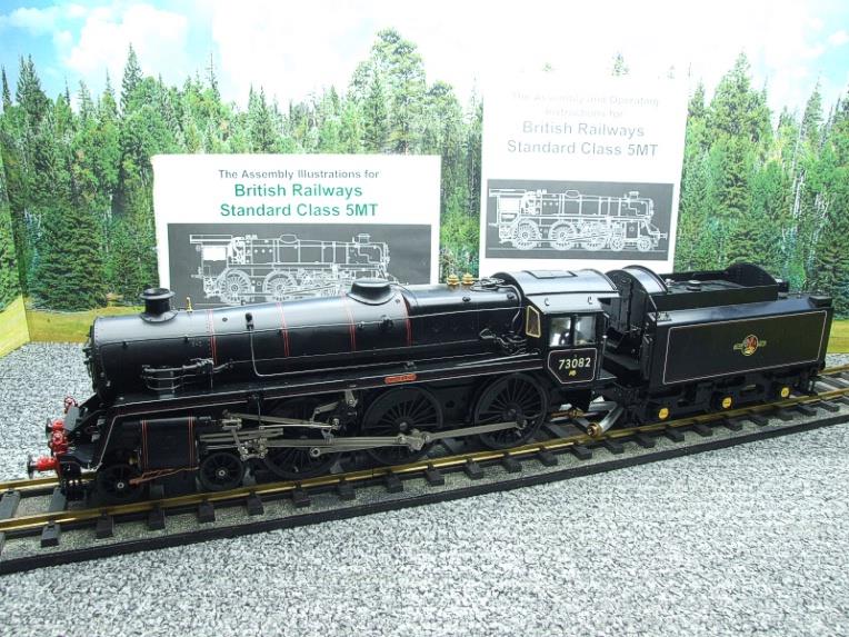 Gauge 1 Aster BR Black Standard Class 5MT 4-6-0 Loco & Tender "Camelot" R/N 73082 Live Steam image 20