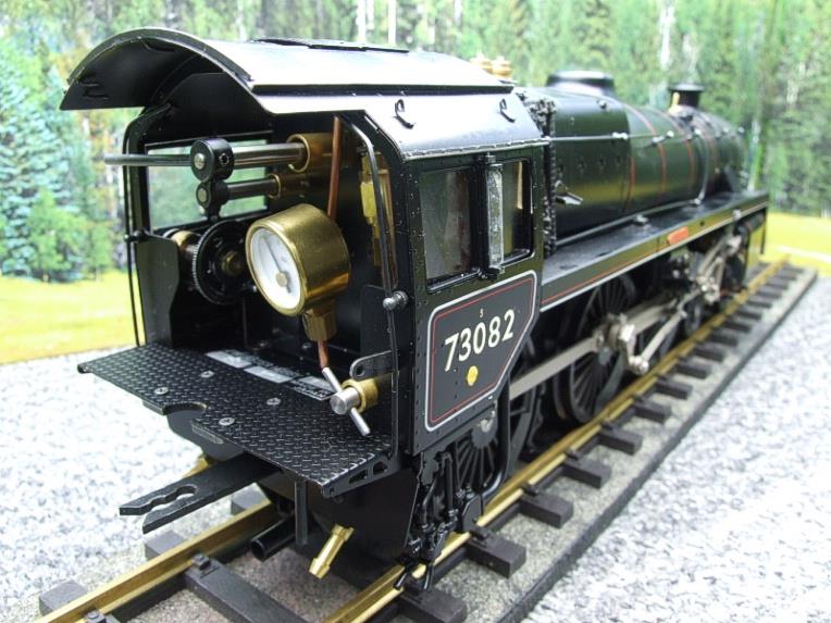 Gauge 1 Aster BR Black Standard Class 5MT 4-6-0 Loco & Tender "Camelot" R/N 73082 Live Steam image 21