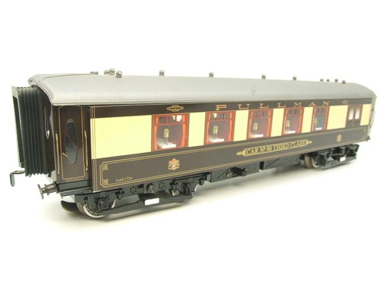 Darstaed O Gauge "Brighton Belle" x5 Pullman Coaches Set Electric 3 Rail White Roofs Edition Set Boxed image 11