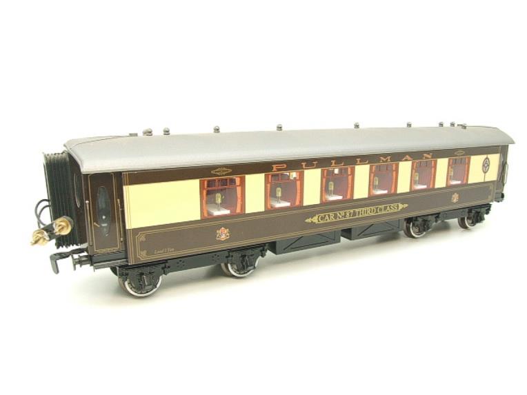 Darstaed O Gauge "Brighton Belle" x5 Pullman Coaches Set Electric 3 Rail White Roofs Edition Set Boxed image 19