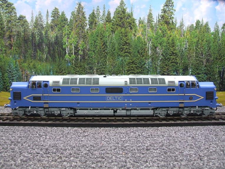 L H Loveless & Co Finescale O Gauge English Electric Prototype DP1 "Deltic" Diesel Loco Electric 2 Rail Bxd Fitted With x2 Smoke units image 8