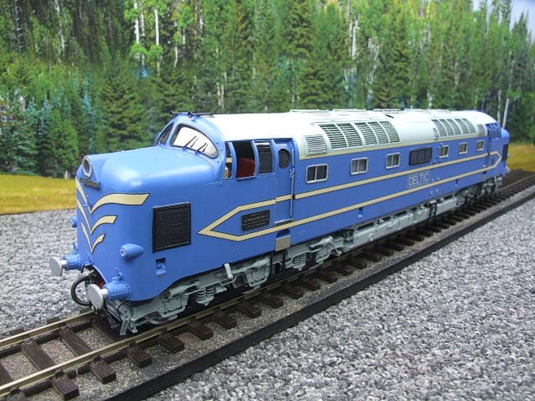 L H Loveless & Co Finescale O Gauge English Electric Prototype DP1 "Deltic" Diesel Loco Electric 2 Rail Bxd Fitted With x2 Smoke units image 22