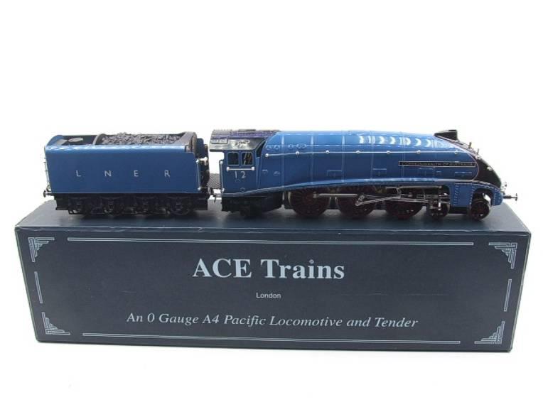 Ace Trains O Gauge E4, A4 Pacific LNER Blue "Commonwealth of Australia" R/N 12 Electric 3 Rail Boxed image 1