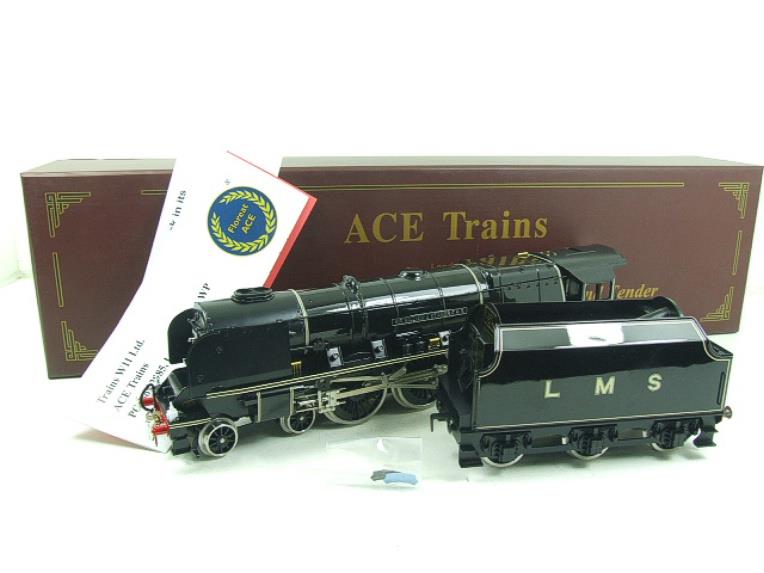 Ace Trains O Gauge E12P LMS Black Duchess Pacific "Sir William A Stanier FRS" R/N 6256 Electric 2/3 Rail Bxd image 3