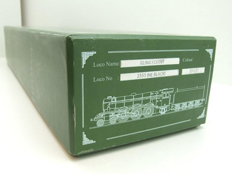 Ace Trains O Gauge E6 A3 Pacific NE Rare War Time Black "Blink Bonny" R/N 2550 Boxed 3 Rail image 18
