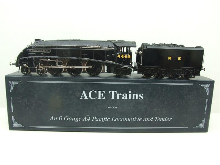 Ace Trains O Gauge E4, NE Black A4 Pacific "Andrew K Mc Cosh" R/N 4494, Electric 3 Rail Boxed image 1